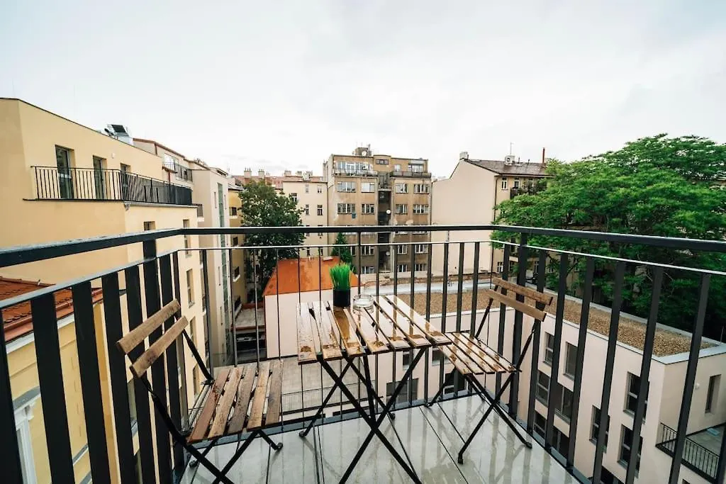 Apartment Cavallo Deluxe Xl Suite Balcony City Center Prague